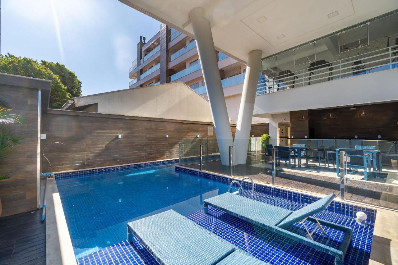 Ampla Cobertura Duplex Em Condominio Com Piscina Bombinhas Zewnętrze zdjęcie